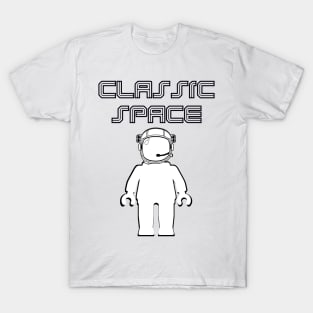 Classic Space Banksy Style Minifig, Customize My Minifig T-Shirt